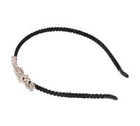 VINTORKY Diadema Antideslizante De Gemas De Imitación Elegante Para Mujer y Niñas, Banda Cabello De Moda Diseño De Corazón, Tocado Decorativo Para Fiestas y Bodas