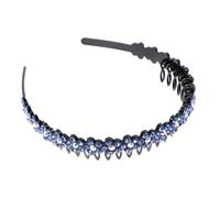 VINTORKY Diadema Antideslizante Diademas Coleteros Ancho Venda Cabello Banda Diadema De Maquillaje Spa Diadema Lavado De Cara Diadema De Spa Para Lavarse La Cara El Plastico Blue