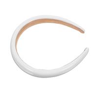 VINTORKY Diadema de Ala Ancha de Color Claro de Material Sintético Antideslizante para Mujer, Banda Cabello Lisa y Resistente, Accesorio para Peinados y Uso Diario