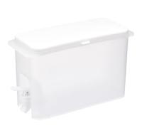 VINTORKY Dispensador de jabón y detergente para Ropa, Capacidad 3.5L, Material PP, con válvula de Agua, diseño Compacto para Almacenamiento en lavandería y Cocina