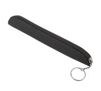 VINTORKY Estuche de Lápices Pequeño y Elegante Cremallera de PU y Metal, Compacto y Ligero para Travel y Decoracion Colegio, Adecuado para Mujeres y Hombres
