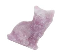 VINTORKY Figurita De Gato De para Estatua De Animales Material Natural Adorno para Escritorio y Jardín Decoración De Feng Shui