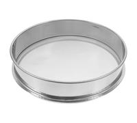 VINTORKY Filtro Colador Redondo de Acero Inoxidable 100 Malla para Cerámica y Pigmentos, Filtro Portátil Filtración Fina para Talleres Pequeños E Industriales