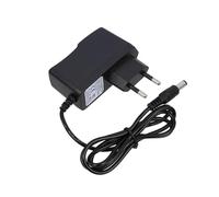 VINTORKY Fuente De Alimentación para Guitarra Efecto 9v 1a Adaptador EU 100-240v Negro, Suministra Energía Segura para Pedales Individuales y Múltiples, Compatible Usos Musicales Efectos