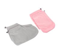 VINTORKY Funda para Pies Calentador de Cera para Terapia de Parafina, Guantes y Botines de Tela Banda Elástica para Máximo Absorción y Cuidado Eficaz