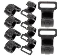 VINTORKY Ganchos de Conexión de Plástico 10 Piezas para Postes de Tienda de Campaña Tamaño Grande Accesorios para Tiendas de Campaña de Aventura al Aire Libre