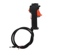 VINTORKY Gatillo del Acelerador Negro para Desbrozadora Modelo 40-5 | Control para Cortacésped, Plástico, Instalación Sencilla, Uso Cómodo, Recambio Compatible con Desbrozadoras y Cortadoras