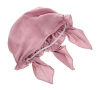 VINTORKY Gorro Nocturno de Satén para Mujer Embarazada Gorra Flexible y Transpirable Protección Capilar para Hogar Confinamiento Color Púrpura
