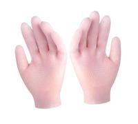 VINTORKY Guantes Hidratantes para Manos Secas y Agrietadas Talla Única para Mujer y Niña Cuidado Exfoliante Hidratación Continua Hogar Rosa