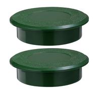 VINTORKY Herramienta Práctica de Golf 2 Piezas Cubierta de Copa para Hoyo Verde de Plástico para Entrenamiento y Práctica de Putting