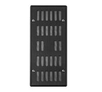 VINTORKY Humidificador para Caja Humidificadora de Cigarros Negro Diseño Elegante de Acero Inoxidable y Material Pp para Preservación de Sabor Hogar o Escritorio