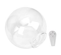 VINTORKY Jarrón De Cristal Colgante para Pared 11,5x12 Cm Decoración Hidropónica Transparente Maceta Redonda para Plantas Pequeñas Decoración De Terrarios Interior