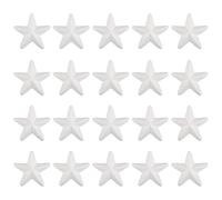 VINTORKY Kit de 20 Estrellas de Espuma de Cinco Puntas para Manualidades Creativas Infantiles, Decoraciones Navideñas y Fiestas Versátiles y Confiables