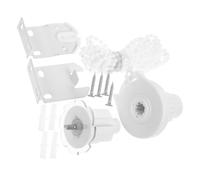 VINTORKY Kit de Accesorios para Cortinas Enrollables Controlador Metálico, Material Abs y Hierro, Fácil de Instalar, Color Blanco, Adecuado para Persianas Roller Hogar