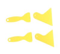 VINTORKY Kit De Escobilla De Goma Para Etiquetas De Coche 4 Piezas Rascador De Película De Vinilo Para Envolver Herramienta Para Raspar Residuos Para Tintado De Ventanas Y Pintura De Coche