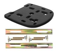 VINTORKY Kit de Herrajes para Portaequipajes Trasero de Motocicleta con Placa Base Reforzada Compatible con Varios Maleteros y Tornillos de Montaje Fácil y Duradero