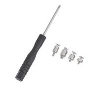 VINTORKY Kit de tornillos de montaje para SSD de 0,2 mm en acero inoxidable, 2 piezas, para placas base y computadoras, instalación fácil y ajuste estable