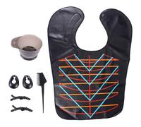 VINTORKY Kit para Teñir el Cabello Portátil Desorden Herramientas Profesionales de Plástico y Silicona Adecuado para Uso Diario de Peluquería