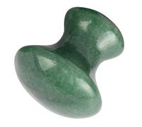 VINTORKY Masajeador Facial Gua Sha Rodillo Raspador 1 Unidad Tamaño Compacto Material Natural De Jade Verde Para Cuidado Facial y Corporal Herramienta Ergonómica Para Spa y Relajación