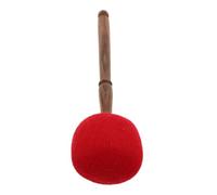 VINTORKY Mazo para Cuencos Mango de Madera y Fieltro, Control Sensible y Agarre Cómodo para Meditación en Casa y Yoga