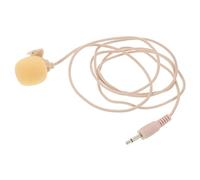 VINTORKY micrófono portátil Mini micrófono de Laptop de petaca Clip de Mini de de Metal Beige