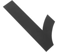 VINTORKY Números de Puerta Resistente que Nunca se Desvanece Negro de Acero Inoxidable Práctico y Duradero Set de 1 Juego Adecuado para Oficinas y Fábricas