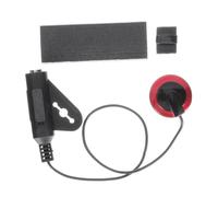 VINTORKY Pastilla para Guitarra Acústica Piezoeléctrica de Plástico, Tamaño Compacto, Color Rojo, Accesorio Multifuncional para Guitarra Clásica, Ukelele y Banjo, Amplificador y Grabación