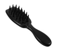 VINTORKY peine de masaje de champú plancha de pelo peine caliente champú para cabello graso Masajeador presión puntos fregadora para lavar el cabello pequeño cepillo de champú abdominales