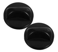 VINTORKY Perillas Giratorias de Plástico Abs para Ventilador Eléctrico, Repuesto Confiable de 2 Piezas para Controles de Switch en Casa, Adecuado para Fiesta Verano