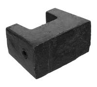 VINTORKY Pesas Certificadas para Calibración de Básculas, Placa de Peso de Hierro Fundido 1 Kg, Contrapeso Estándar para Balanzas Industriales y Laboratorio