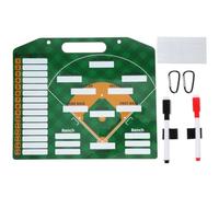 VINTORKY Pizarra Magnética de Béisbol para Entrenadores con Diseño Borrable, Material Pvc, Incluye Tarjetas de Alineación y Marcador para Uso en Coaching