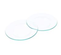 VINTORKY Placas Calentadoras de Cera para Calentadores de Fragancia, Accesorios Antifugas de Material Sintético Superficie Lisa, Pack de 2 Unidades para Uso en Calentadores Dobles