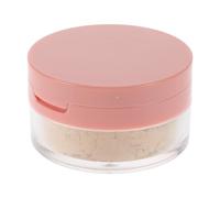 VINTORKY Polvo Suelto Fijador Control de Aceite Resistente al Sudor con Borla Tono 2 Piel Clara Textura Transpirable para Maquillaje Facial Mate y Duradero para Uso Diario