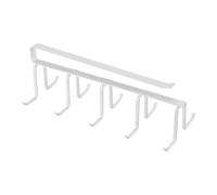 VINTORKY Porta de Copas Blanco Vino para Colgante de Hierro Cocina