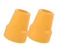 VINTORKY Protectores Antideslizantes de Goma Diseño Resistente Funda para Pies de Bastón, 2 Piezas para Bastones de Trekking y Senderismo para Uso en