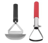 VINTORKY Raspador de Reparación de Neumáticos para Coche y Tractor, Herramienta de Hierro y Plástico, Pack de 2 Piezas para Reparaciones DIY y Emergencias