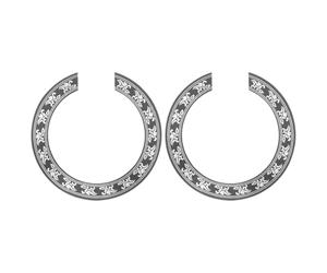 VINTORKY Roseta de Guitarra Acústica de Pvc 41 Pulgadas, Calcomanía Adhesiva para Orificio de Sonido, Pegatina Incrustada para Guitarra Clásica, Accesorio Decorativo Duradero y Compacto (2