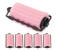 VINTORKY Rulos de Esponja Grandes para Cabello Largo, 6 Piezas, Diámetro 4 Cm, Suaves Calor para Rizos Nocturnos, Rizadores Cómodos para Dormir y Peinados Caseros