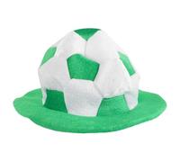 VINTORKY Sombrero tipo pescador con estampado de fútbol: Sombrero de disfraz de fútbol 2026, tocado para cosplay para aficionados al deporte, accesorios para animar en el día del partido de