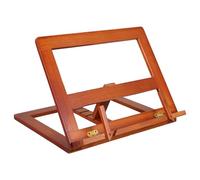 VINTORKY Soporte de madera ajustable para la Biblia - Soporte para libros para leer con manos libres, plegable para libros sagrados, de cocina, Biblias, recetas, de texto y revistas.