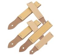 VINTORKY Suministros de Dibujo Artístico Papel de Lija para Lápices Kit para Artistas 6 Piezas Tamaño Variado Herramienta Portátil para Afilar Lápices Adecuado para Estudiantes y Bocetos