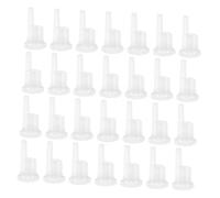 VINTORKY Tapa Cuentagotas para Botella 200 Piezas Reemplazo del Tapón Interior 18 Dientes 2.5X1.4 CM Protección contra Fugas Dosificación Precisa para Uso Personal y DIY