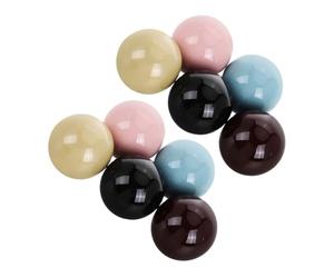 VINTORKY Tapas Decorativas para Botellas de Perfume, 10 Piezas de Cubierta Esférica, Boquillas Pulverizadoras de 17,2 MM, para Botellas Vacías y Ambientación