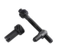 VINTORKY Tornillo Tensor Cadena Motosierra Accesorio de Ajuste que Previene la Corrosión de Metal Negro Superficie Lisa para Motosierras 4500 5200 5800