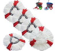 Vinuwu 5pcs Recambio Mopas Compatibles con Vileda Turbo