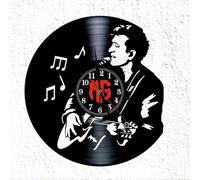 VINY WOODY Cantautor Compositor Español Reloj de Pared Disco de Vinilo Manuel García García-Pérez Musica Española