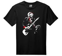 VINY WOODY Keef Riff Hard Camiseta Negra Unisex 100% Algodón Casual M