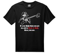 VINY WOODY Mensaje de Lemmy Camiseta Gráfica Unisex de Algodón, Negro, Estilo Casual, Diseño Rock Music, Cuello Redondo, para Adultos, Hard Rock (FR/ES, Letras, XL, Regular, Regular, Negro)