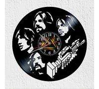 VINY WOODY Rock Progresivo Banda Britanica Reloj Grande Decoracion de Pared Reloj de Disco de Vinilo