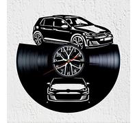 VINY WOODY Turismo Tuneado Reloj de Disco de Vinilo Coche Rapido Europeo Reloj Nuevo Decoracion de Pared Regalo Original Automovil Popular